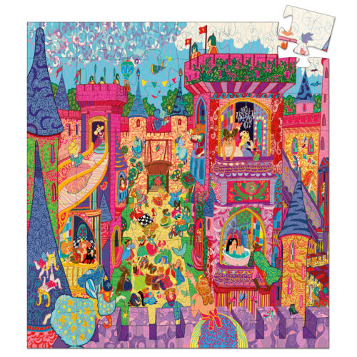 puzzle chateau djeco 2