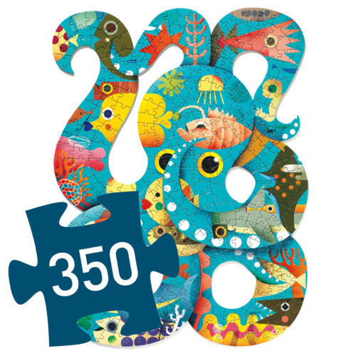 DJ07651 puzzle octopus