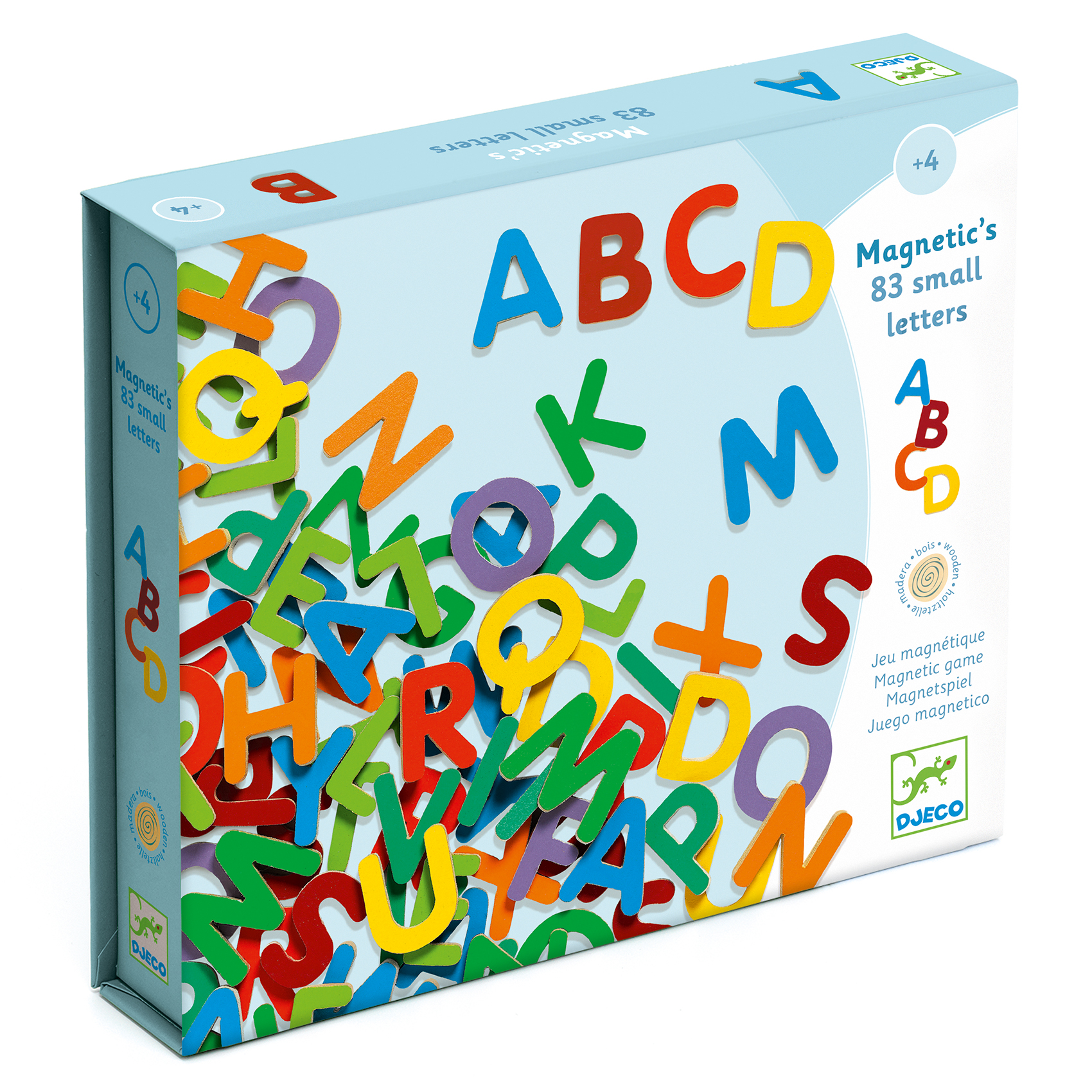 Set de lettres magnétiques (alphabet)