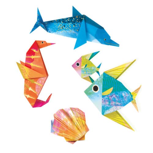 origami animaux marins djeco 2