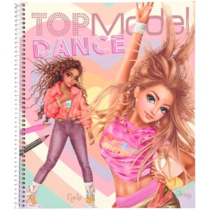 album a colorier dance top model 1