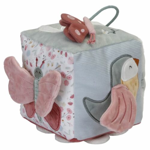 little dutch cube d activites en tissu flowers butterflies LID00241 2 1