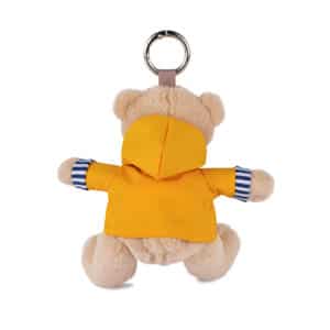ours ciré porte clés
