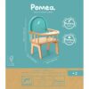 pomea chaise bois